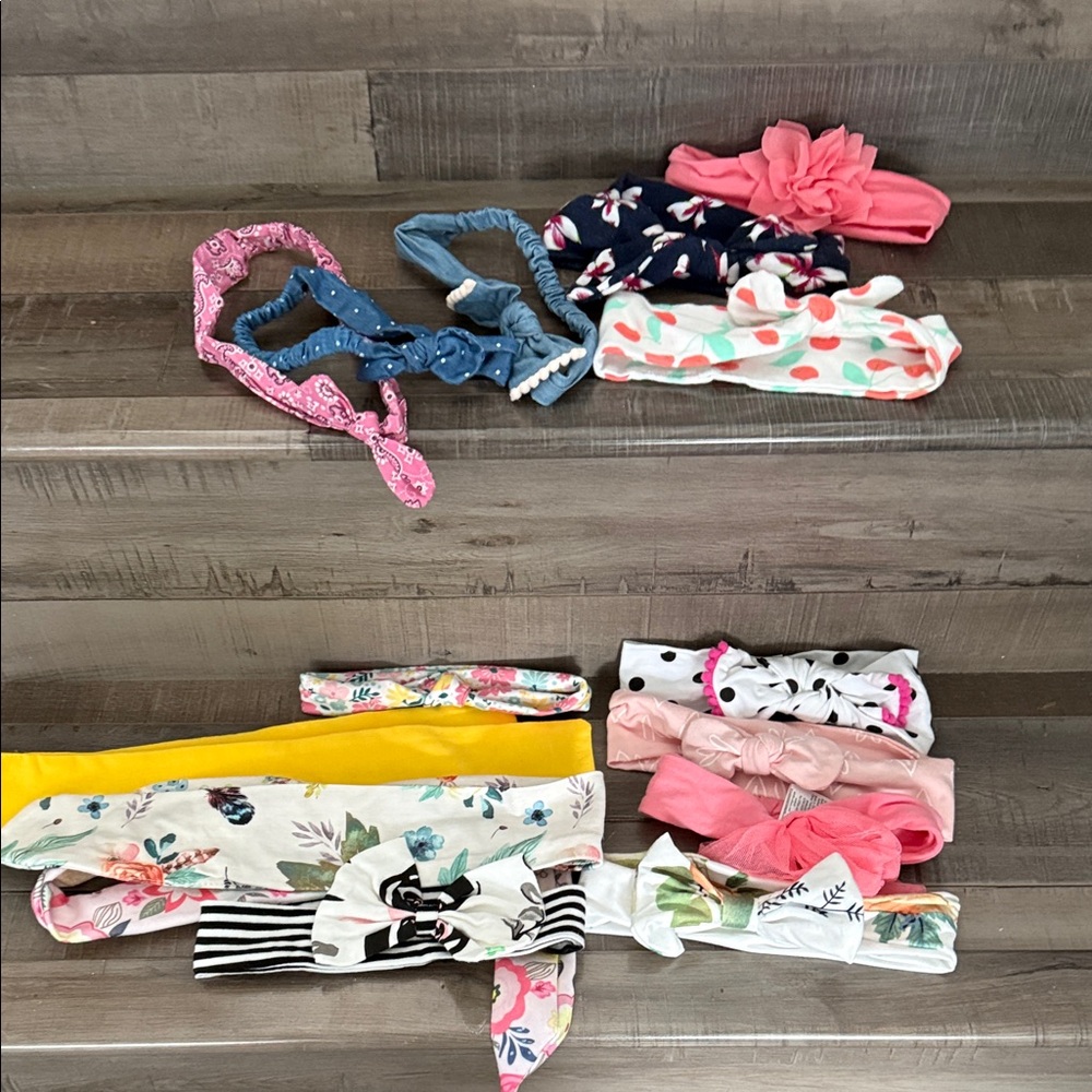 Colorful Kids Headband Set